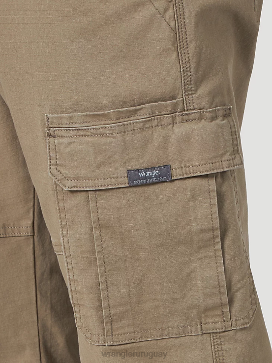 cebada Wrangler hombres pantalón cargo flexible de ajuste relajado premium de cinco estrellas ropa F8J4V223
