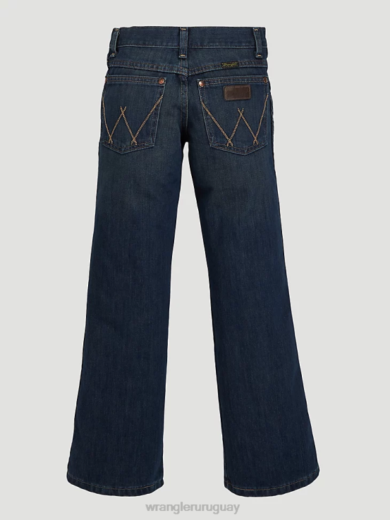 cielo nocturno Wrangler Niños vaqueros retro con corte tipo bota ropa F8J4V973