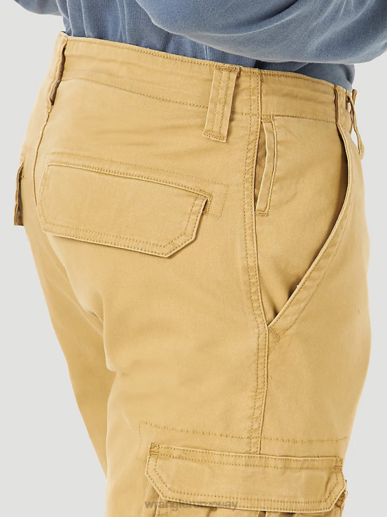 cosecha Wrangler hombres pantalón cargo cónico flexible ropa F8J4V226