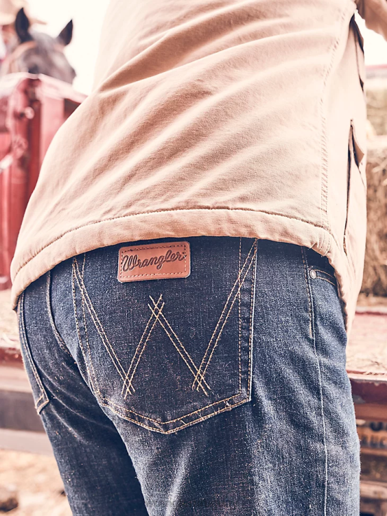 crepúsculo Wrangler hombres Vaqueros ajustados con flexión activa 20x ropa F8J4V119