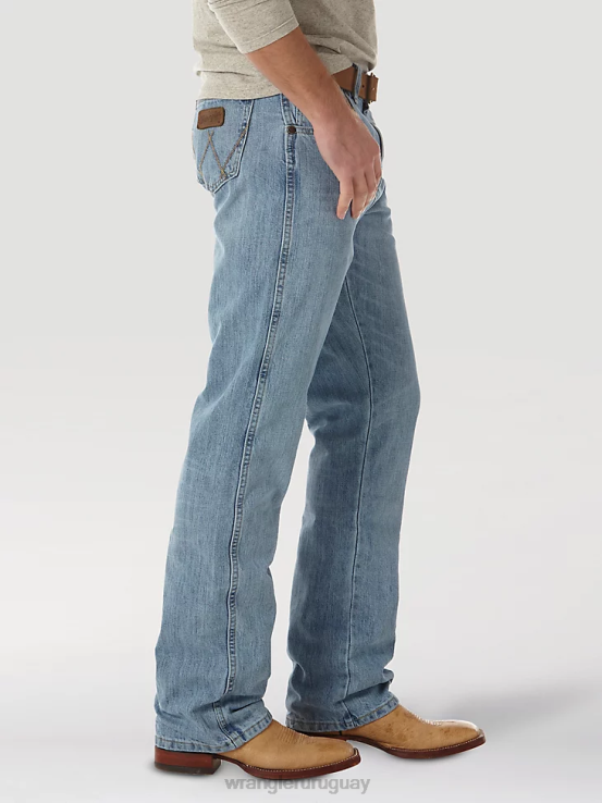 cresta Wrangler hombres jeans retro con corte tipo bota y corte relajado ropa F8J4V40