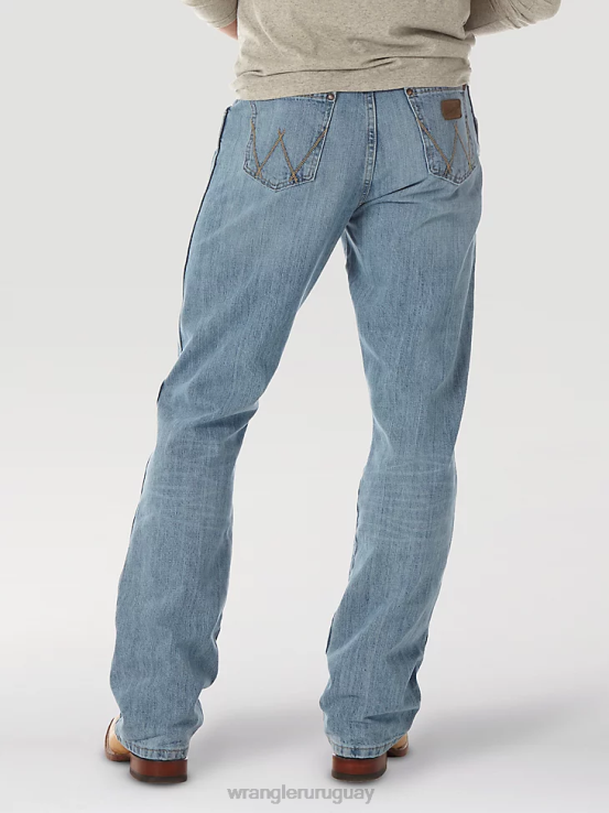 cresta Wrangler hombres jeans retro con corte tipo bota y corte relajado ropa F8J4V40