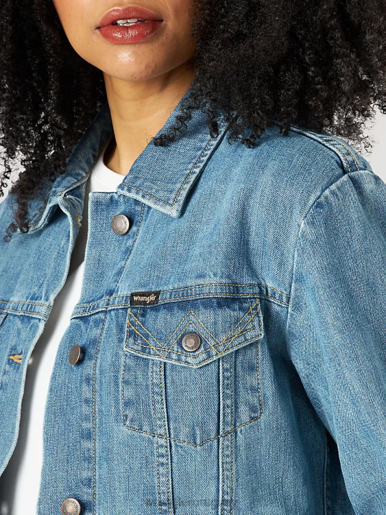 cuenca Wrangler mujer chaqueta fabricante de memoria ropa F8J4V861