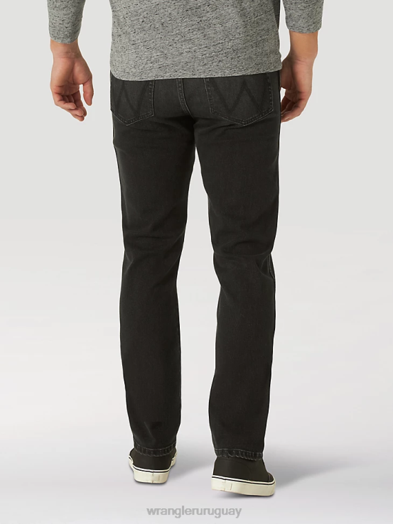 deformación Wrangler hombres jean recto delgado ropa F8J4V181