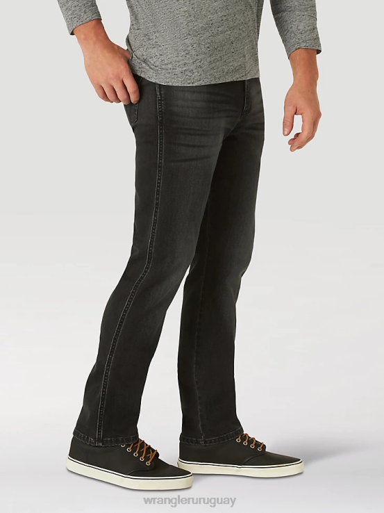 deformación Wrangler hombres jean recto delgado ropa F8J4V181