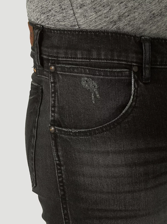 deformación Wrangler hombres jean recto delgado ropa F8J4V181