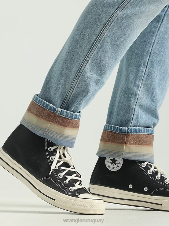 dentado Wrangler hombres jeans flexibles de ajuste atlético ropa F8J4V174