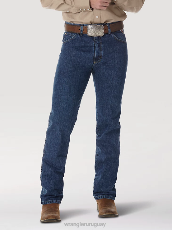 dentado Wrangler hombres jeans flexibles de ajuste atlético ropa F8J4V174