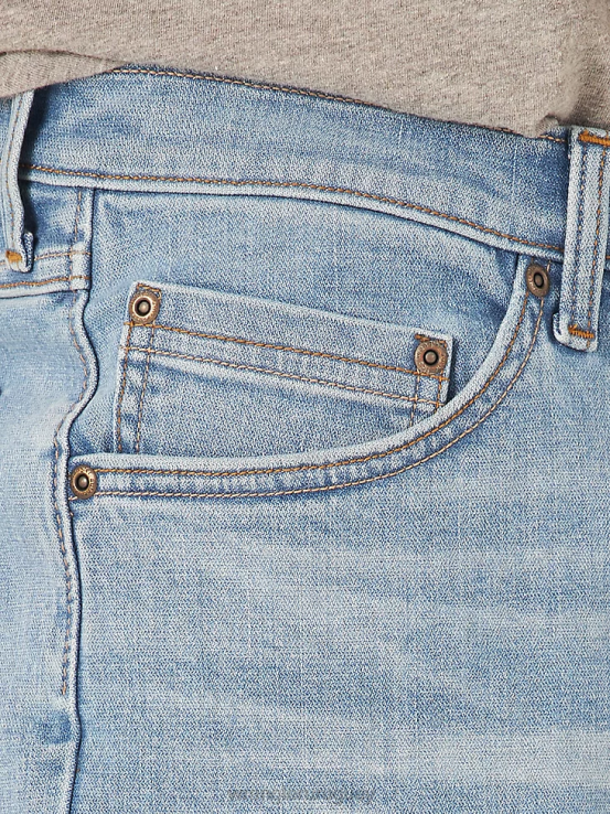 diácono Wrangler hombres Vaqueros bootcut de ajuste relajado Authentics ropa F8J4V123