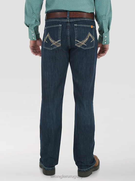 enjuague lavado Wrangler hombres Vaquero bota vintage ignífugo 20x fr ropa F8J4V107