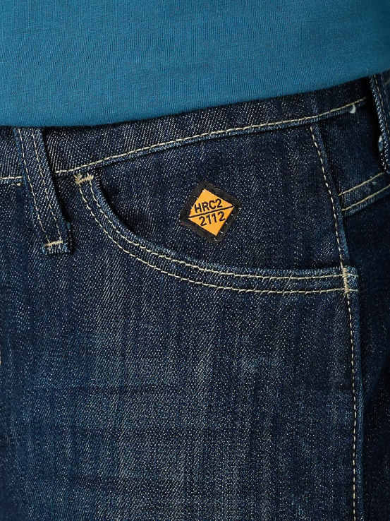 enjuague lavado Wrangler mujer Jean bootcut de talle medio resistente al fuego fr ropa F8J4V806