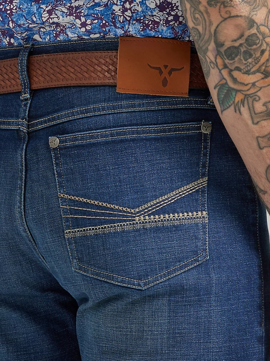 fawnbrook Wrangler hombres 20x no 44 jeans ajustados con pernera recta ropa F8J4V58