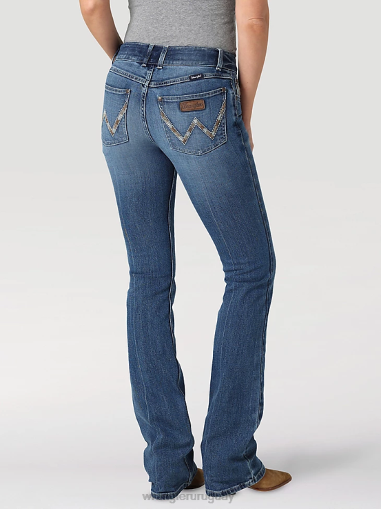 faye Wrangler mujer jean retro mae ropa F8J4V741