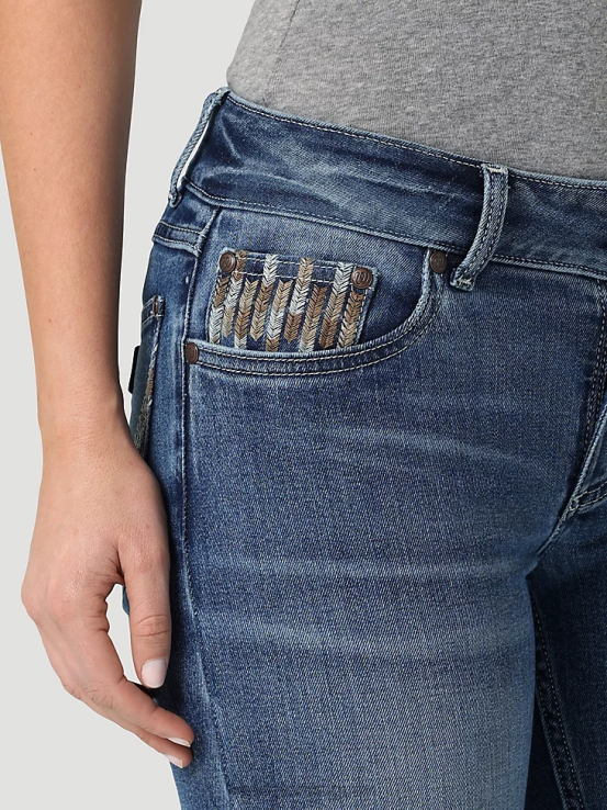 faye Wrangler mujer jean retro mae ropa F8J4V741