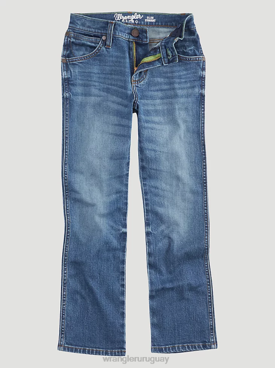 ferris Wrangler Niños jeans rectos ajustados retro ropa F8J4V1061