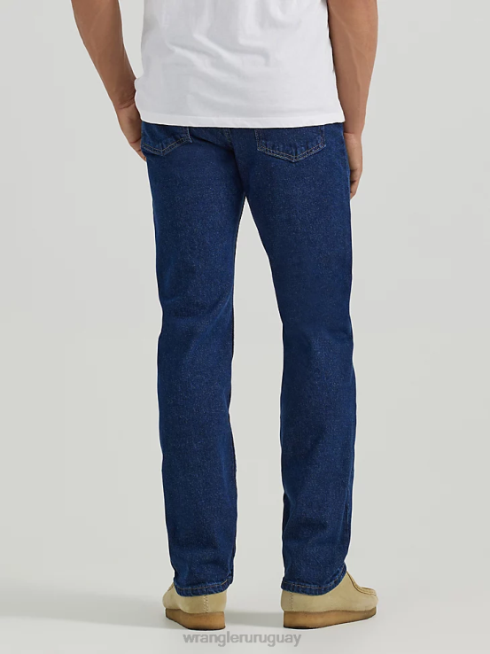 flexión de medianoche Wrangler hombres Vaqueros de corte regular con flexión de mezclilla premium de cinco estrellas para mayor comodidad ropa F8J4V140