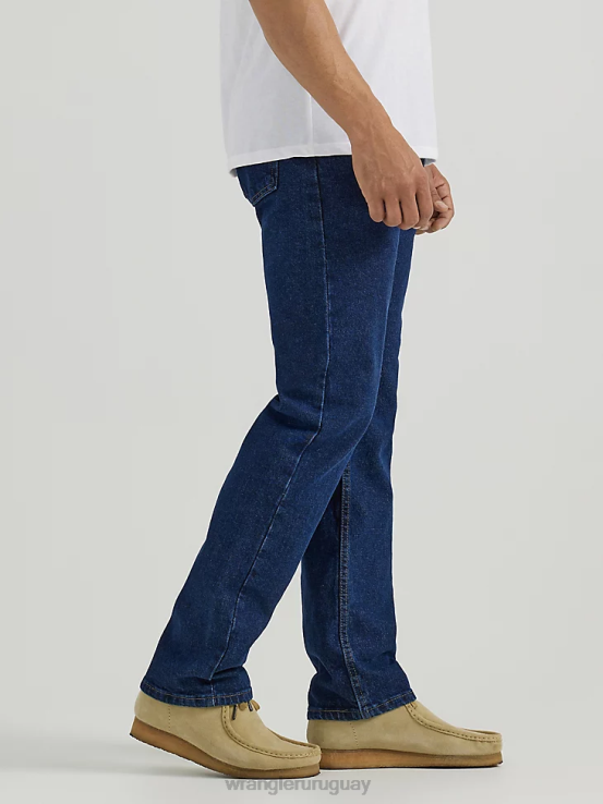 flexión de medianoche Wrangler hombres Vaqueros de corte regular con flexión de mezclilla premium de cinco estrellas para mayor comodidad ropa F8J4V140