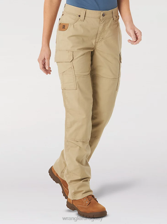 caqui dorado Wrangler mujer Pantalón cargo Riggs Workwear Ripstop Ranger ropa F8J4V820