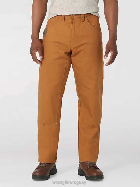 goma Wrangler hombres Pantalón de trabajo utilitario de ajuste relajado Riggs ropa F8J4V677