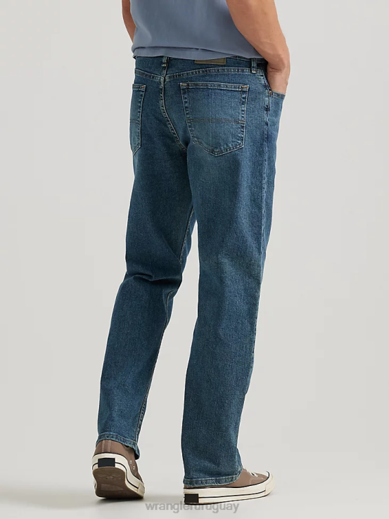 fumar Wrangler hombres Authentics jeans cómodos y flexibles de ajuste relajado ropa F8J4V199