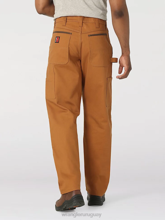 goma Wrangler hombres Pantalón de trabajo utilitario de ajuste relajado Riggs ropa F8J4V677