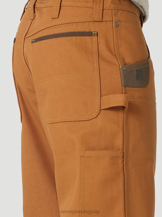 goma Wrangler hombres Pantalón de trabajo utilitario de ajuste relajado Riggs ropa F8J4V677