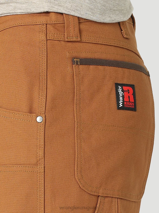 goma Wrangler hombres Pantalón de trabajo utilitario de ajuste relajado Riggs ropa F8J4V677