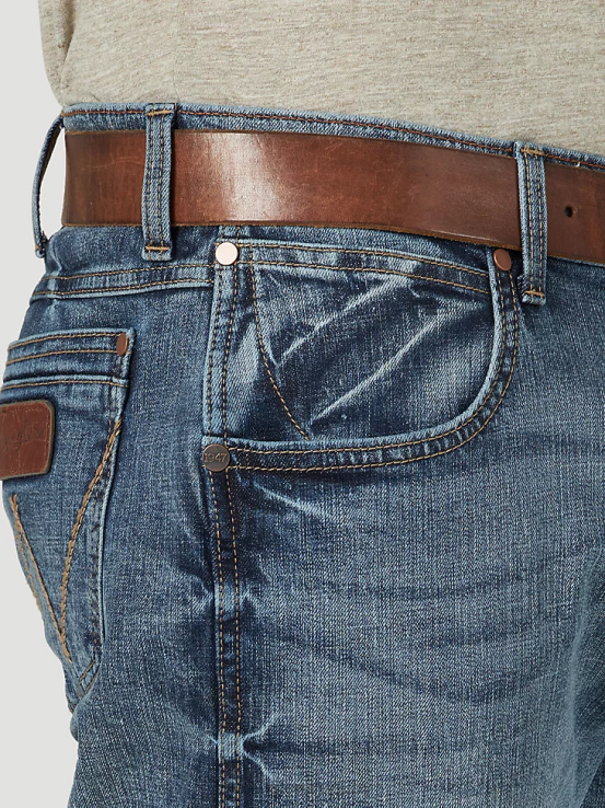 greley Wrangler hombres jeans retro con corte tipo bota y corte relajado ropa F8J4V39