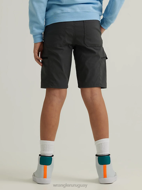 gris Wrangler Niños corto técnico ropa F8J4V1018