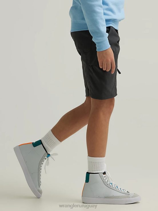 gris Wrangler Niños corto técnico ropa F8J4V1018