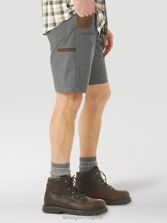 gris Wrangler hombres Ropa de trabajo Riggs pantalón corto de trabajo de corte regular ropa F8J4V664