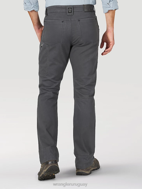 gris Wrangler hombres pantalón utilitario reforzado atg ropa F8J4V622