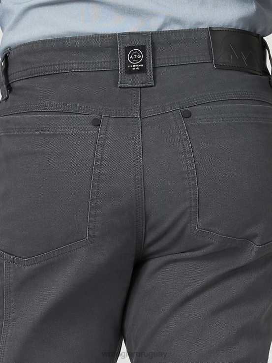 gris Wrangler hombres pantalón utilitario reforzado atg ropa F8J4V622