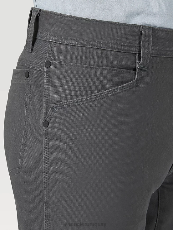 gris Wrangler hombres pantalón utilitario reforzado atg ropa F8J4V622