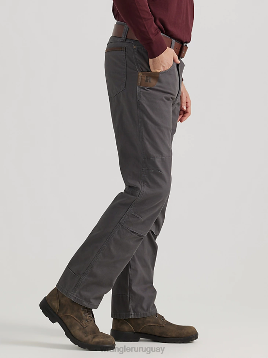 gris a rayas Wrangler hombres pantalón de trabajo utilitario riggs workwear ropa F8J4V665