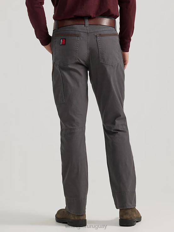 gris a rayas Wrangler hombres pantalón de trabajo utilitario riggs workwear ropa F8J4V665