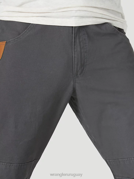 gris a rayas Wrangler hombres pantalón de trabajo utilitario riggs workwear ropa F8J4V665