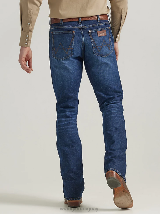 holsteiner Wrangler hombres jeans retro con corte tipo bota y corte slim ropa F8J4V11