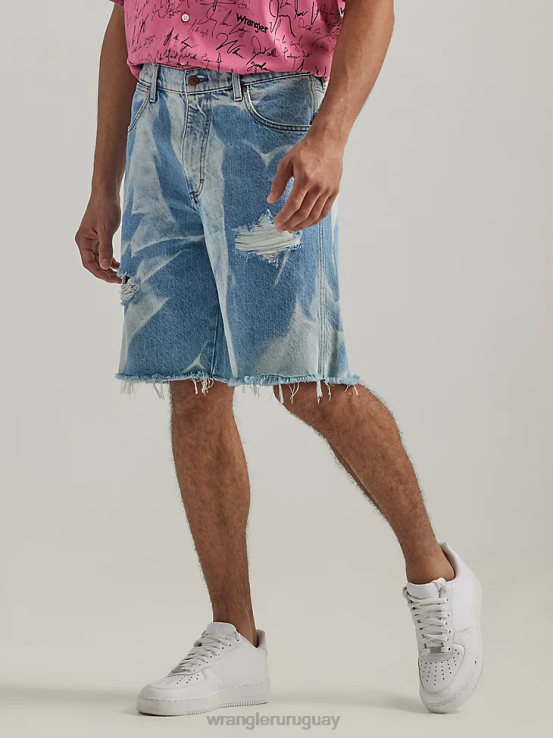 huerto de huesos Wrangler hombres shorts de mezclilla holgados ropa F8J4V582