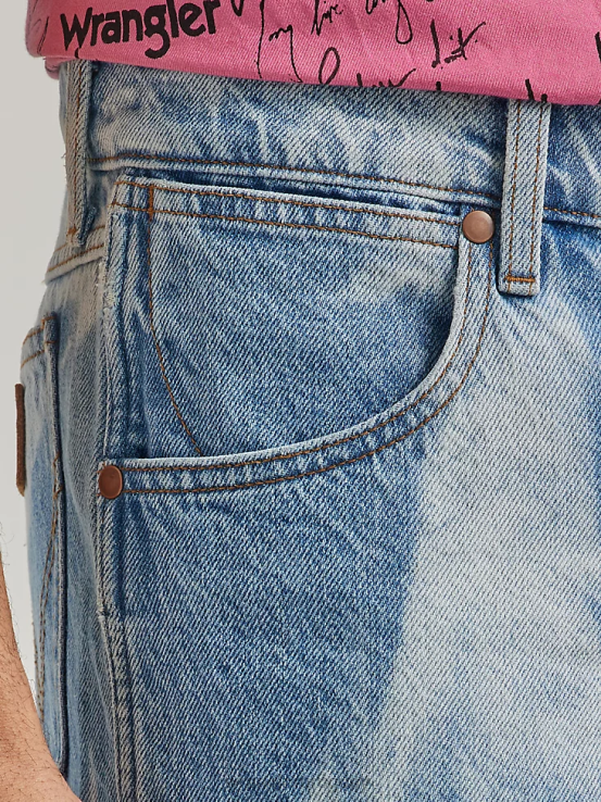 huerto de huesos Wrangler hombres shorts de mezclilla holgados ropa F8J4V582
