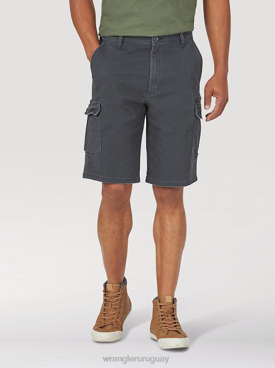 caviar Wrangler hombres short cargo de sarga flexible ropa F8J4V546