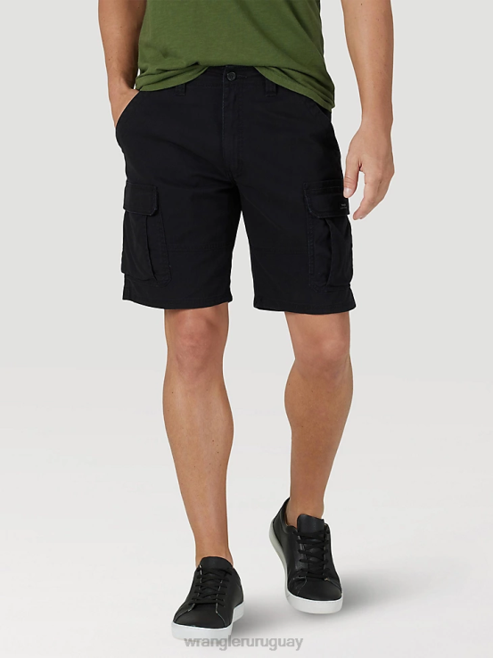 negro Wrangler hombres pantalón corto cargo premium de cinco estrellas ropa F8J4V512