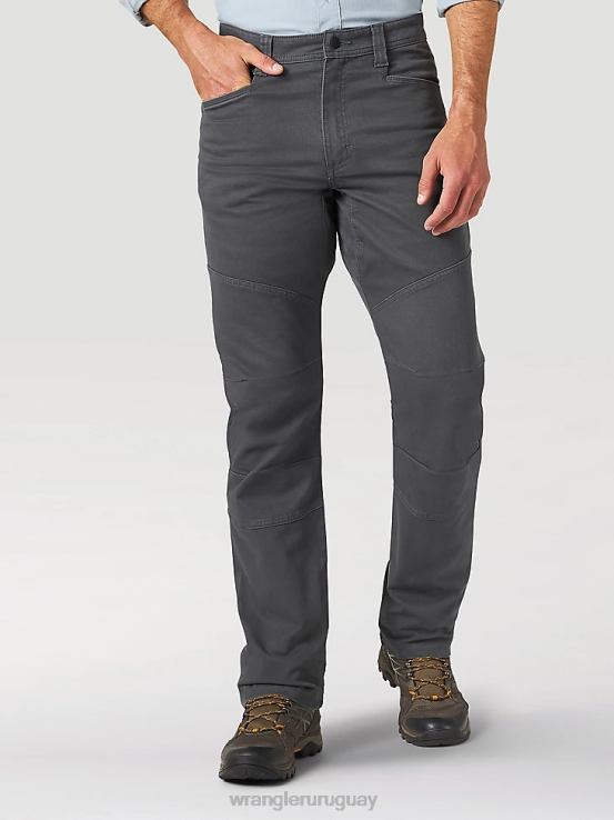 gris Wrangler hombres pantalón utilitario reforzado atg ropa F8J4V622