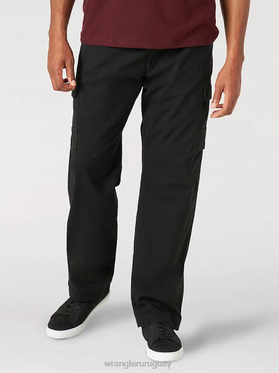 negro Wrangler hombres pantalón cargo ropa F8J4V217