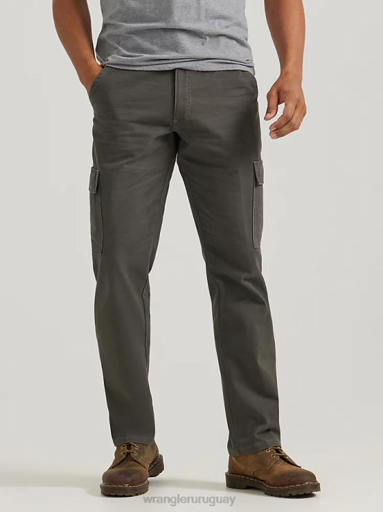 verde oliva Wrangler hombres pantalones cargo relajados auténticos ropa F8J4V243