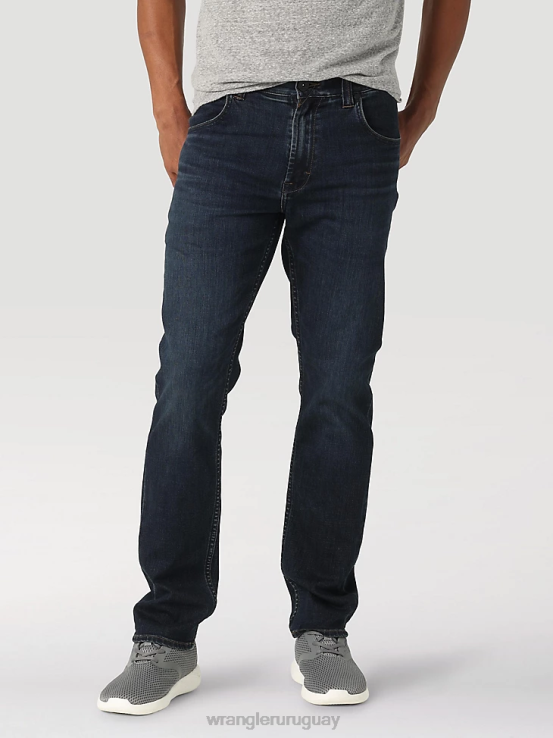 Brixton Wrangler hombres jeans ajustados ultraflexibles ropa F8J4V67