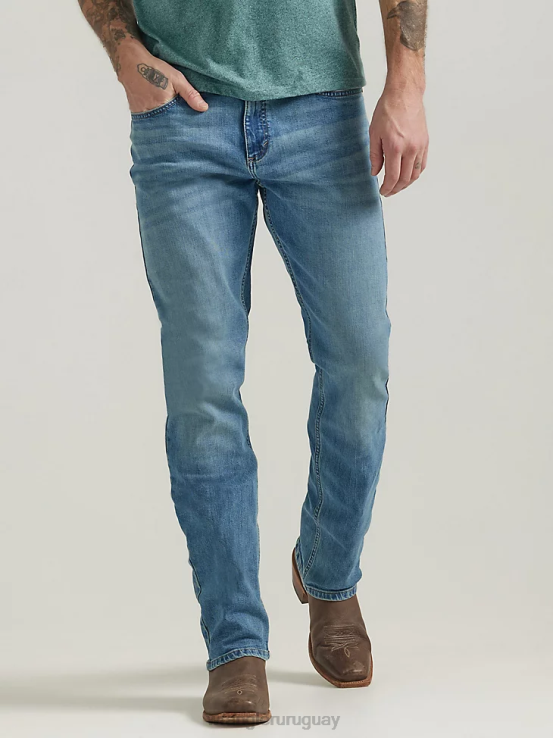 espolón roto Wrangler hombres 20x no. 44 jeans ajustados con pernera recta ropa F8J4V57
