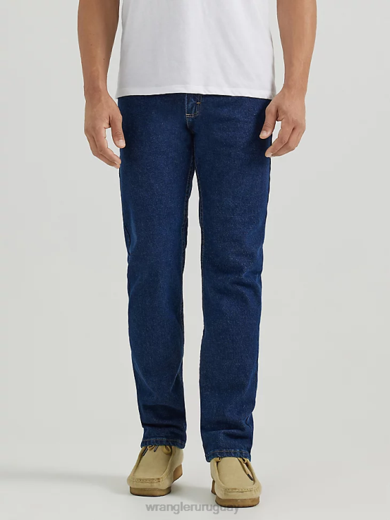 flexión de medianoche Wrangler hombres Vaqueros de corte regular con flexión de mezclilla premium de cinco estrellas para mayor comodidad ropa F8J4V140