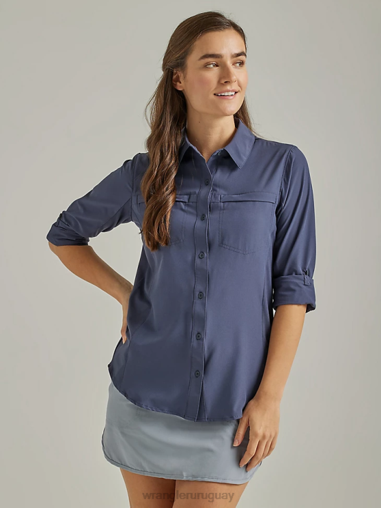 noches azules Wrangler mujer camiseta atg por trail ropa F8J4V887