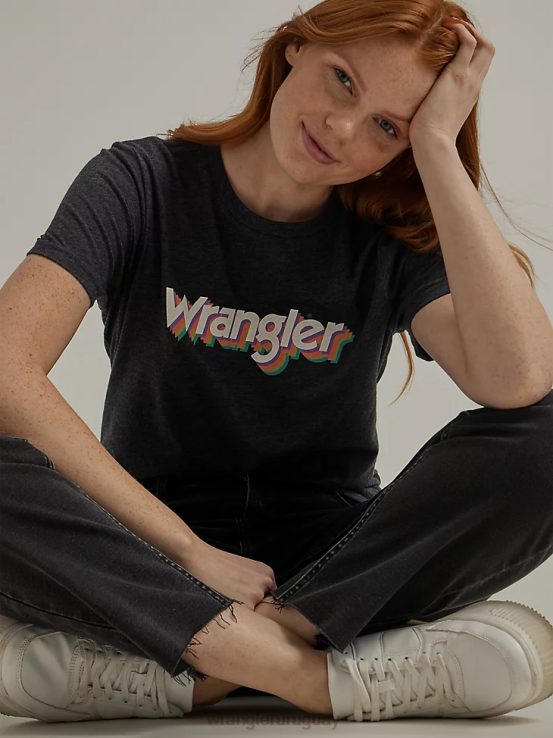 caviar Wrangler mujer camiseta clásica con timbre ropa F8J4V872